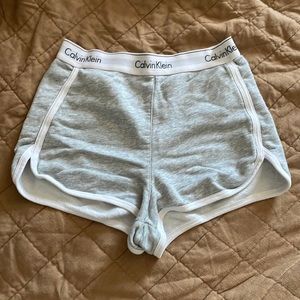 Grey Calvin Klein Shorts